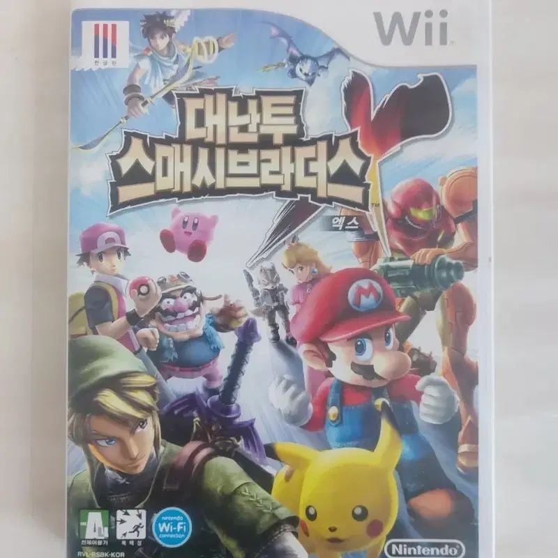 닌텐도 위 Wii 대난투 스매시 브라더스 엑스