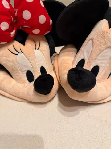 미키&미니 팬캡 도쿄디즈니씨 모자 세트