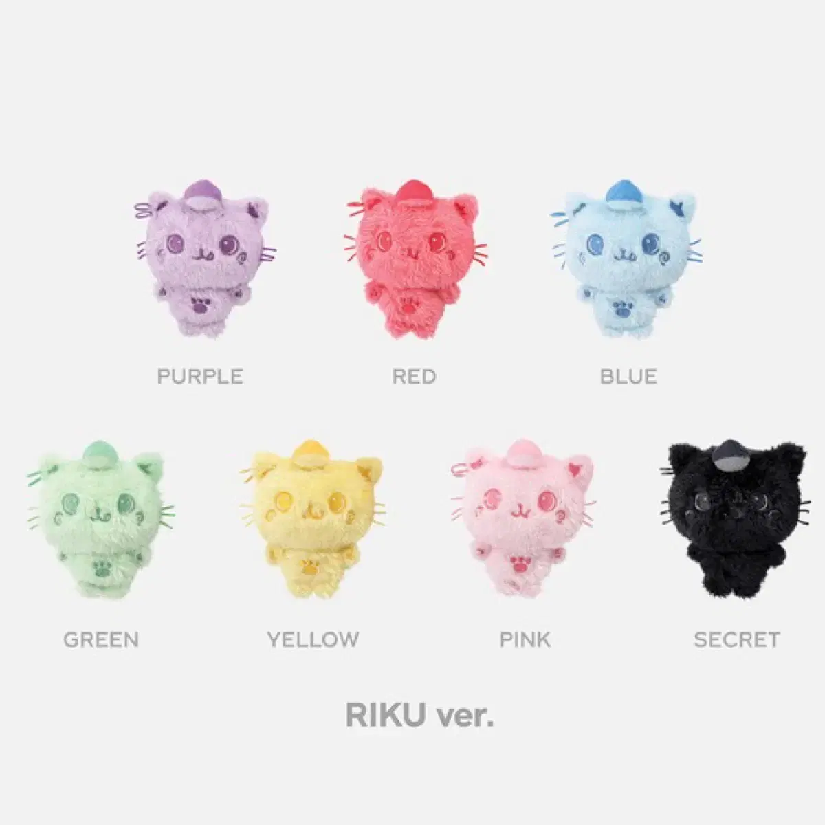 NCT WISH Wish Color Doll Wish Doll Bubble Nyan (Blue/Black) #컬러