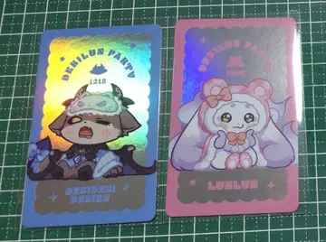 니지산지 룬룬 데비룬 파티 키라키라 카드 데비데비 데비루