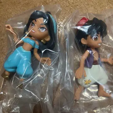 디즈니 피규어 palverse 알라딘 & 재스민 2개 세트