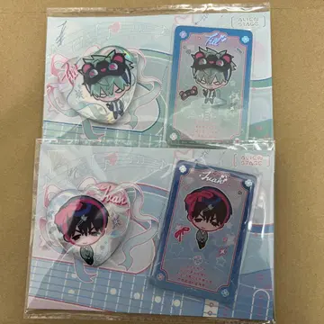 에이리언 스테이지 캔 배지 트레이딩 카드