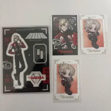 El6 Element Sicks 츠바사 아크릴 스탠드 폴라로이드풍 카드