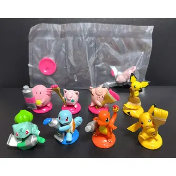 포켓몬 팔레트 컬러 컬렉션 가챠가챠 9종 피규어