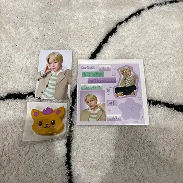 NCTWISH 랜덤 토이 랜덤 트레이딩 카드 시온 세트