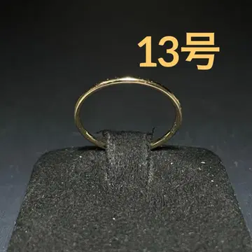 빈티지 패션 반지 골드 13호 얇은 슬림 심플 반지