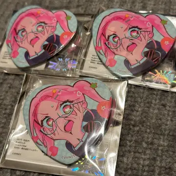 에이 스테 에이리언 스테이지 후모코레 하트 캔뱃지 미지