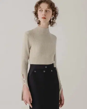 Eaphi RANDOM WAVE RIB KNIT