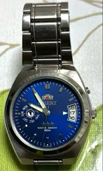 [ ORIENT ] 3스타 자동 시계 다이얼 블루