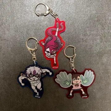 기간 한정 콜라보 단다단 곰미네 아크릴 키링 지지 아이라 모모