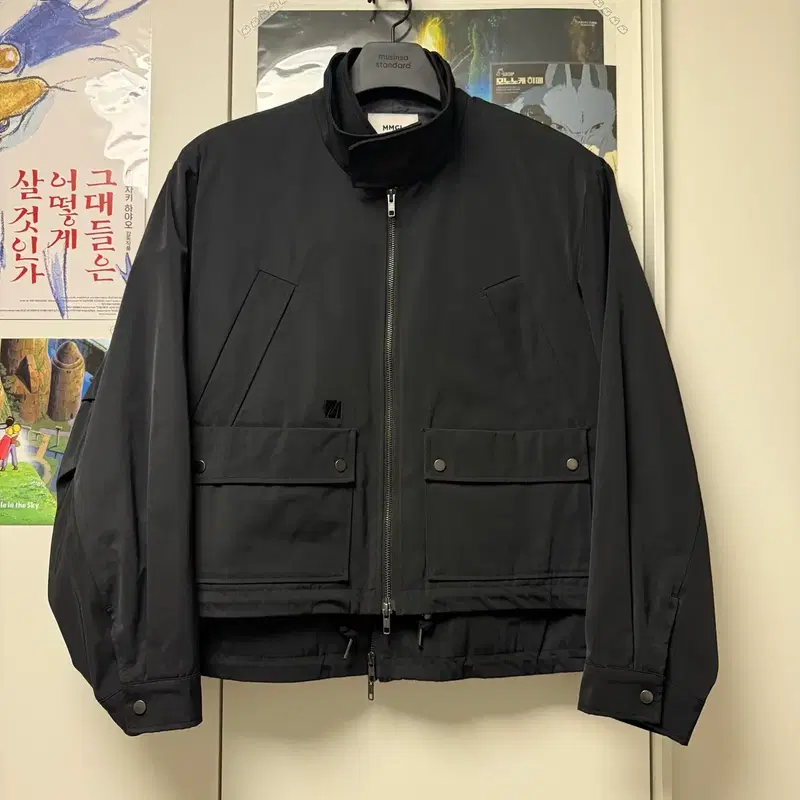 Mngu 해링턴 블루종 레이어드 자켓 2