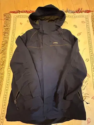 Lands' End 네이비 마운틴 후드티 M