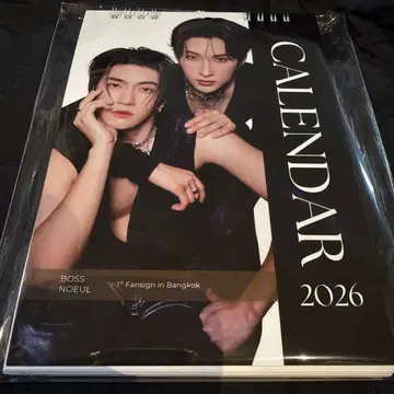 BOSSNOEUL 1st FAN SIGN 달력