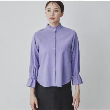 [봄/여름용] Sunauna 캔디 슬리브 블라우스 M 사이즈