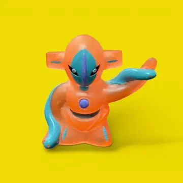 [레어템] 포켓몬 키즈 [디아루가 노멀 형태(클리어ver)] 손가락 인형