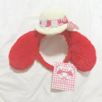 산리오 마이멜로디 빨간 멜로디 머리띠