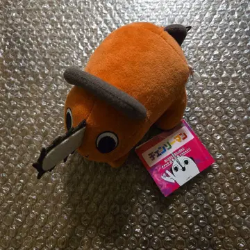 체인소 맨 점프샵 한정판 덜덜 포치타 봉제 인형 마스코트
