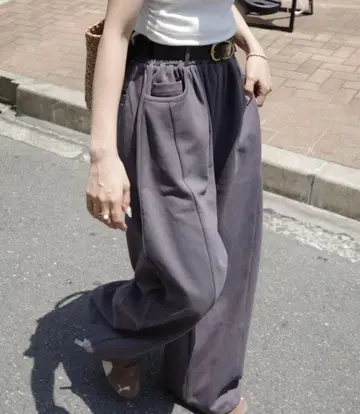 jumelle 바렐 레그 스웨트 팬츠 주메로