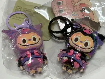 러브부&쿠로미 키링 2개 세트