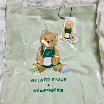 STARBUCKS gelato pique 베어 토트
