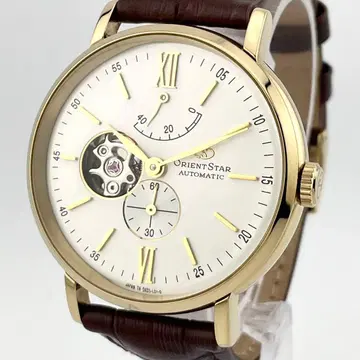 [ 작동/미사용급 ] 오리엔트 스타 클래식 세미 스켈레톤 남성용 손목시계