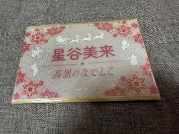 타카미네노 나데시코 호시타니 미라이 응원봉 시트