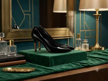 [정품] GUCCI Black Patent Stiletto (백화점 140만원)