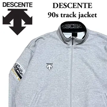 90s DESCENTE 옷깃 로고 트랙 자켓 저지