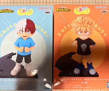 치아피코 토도로키 쇼토 바쿠고 카츠키 히로아카 피규어 세트