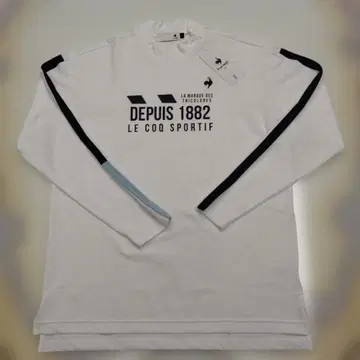택 포함 새상품 LE COQ SPORTIF 긴팔 셔츠 L 화이트