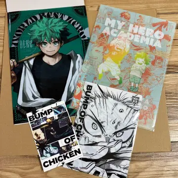 히로아카 원화전 최강 점프 CD 클리어 파일 엽서 미도리야 이즈쿠