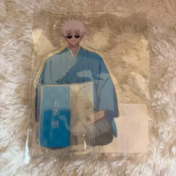 주술회전 회옥옥절 고죠 사토루 아크릴 스탠드 기모노 ver