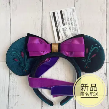 디즈니 겨울왕국 안나 엘사 머리띠 디즈니씨 대관식