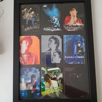 오자키 유타카 프레임 트레이딩 카드 E