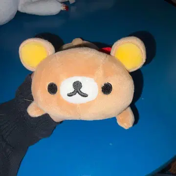 리락쿠마 펜 케이스 브라운