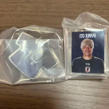 축구 일본 대표 플랫 마커 액세서리 이토 준야 선수 2개 세트