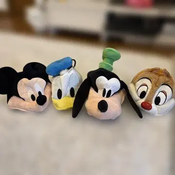 디즈니씨 팬캡 4개 세트