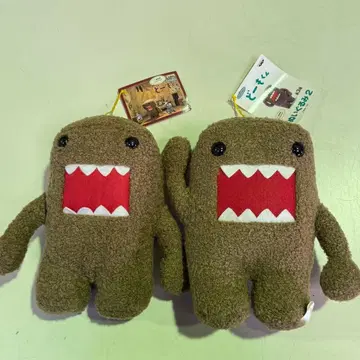 2000년 NHK 도모군 백팩 봉제 인형 2개