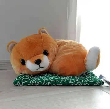 콩 시바 삼형제 방석에서 느긋하게 울트라 BIG 봉제 인형 마메타로