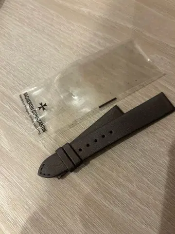 바쉐론 콘스탄틴 네이비 가죽 벨트