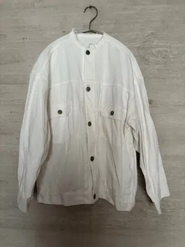 IENA 데님 블루종 화이트