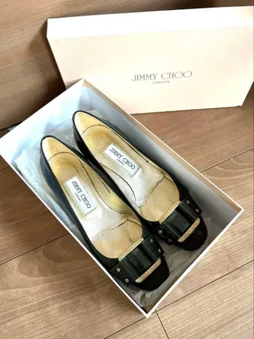 JIMMY CHOO 그레이 펌프스 36.5