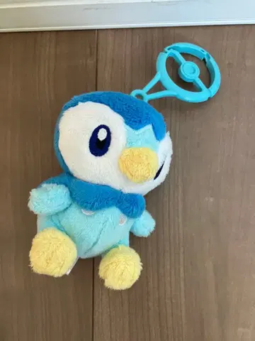 포켓몬 센터 한정판 카라비너 포함 마스코트 팽도리 봉제 인형 굿즈