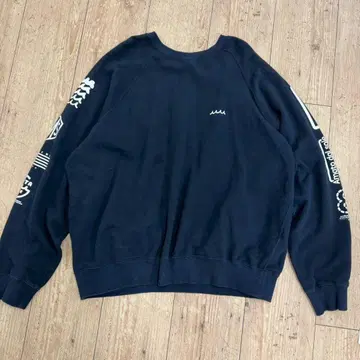 무타 마린 맨투맨 네이비 사이즈 9