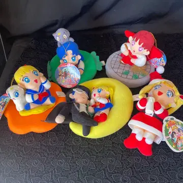 세일러문 UFO 포수 봉제 인형 5체 세트