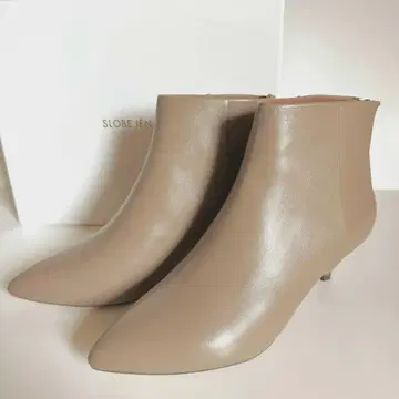 SLOBE IENA 슬로브 이에나 포인티드 부츠 숏부츠 베이지