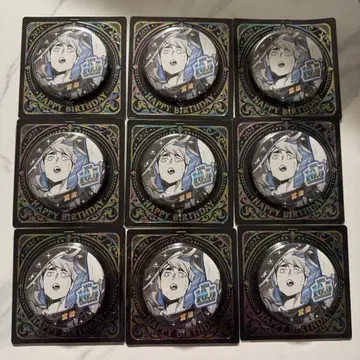 하이큐 미야 오사무 벌스데이 캔뱃지 9