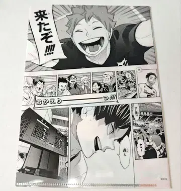 하이큐!! 히나타 쇼요 클리어 파일 점프 페스타 라이벌 세트