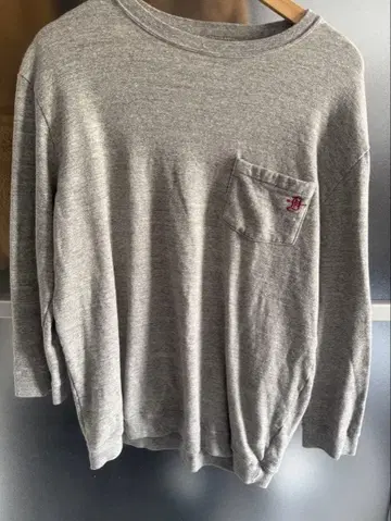 드레스 히피 그레이 긴팔 티셔츠 XL