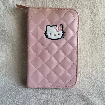 [새상품 미사용] 키티 핑크 퀼트 시리즈 1997년 귀중품 케이스 레어